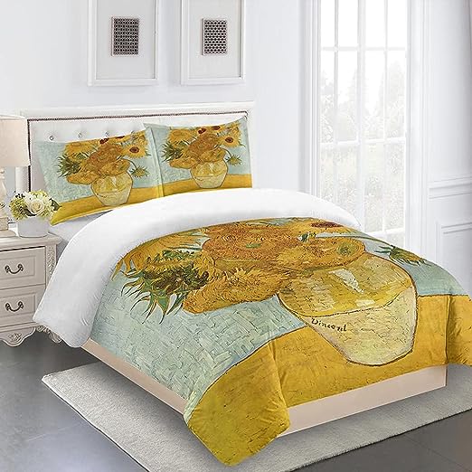 Van Gogh 'Sunflowers' Bedding Duvet Cover Sets