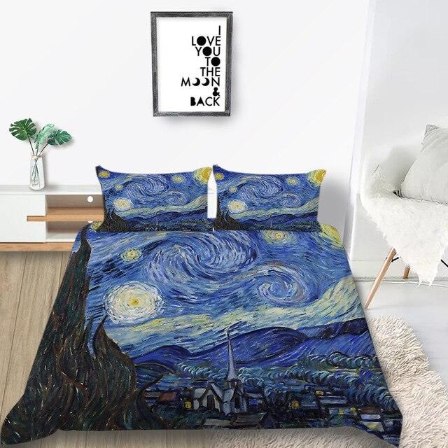 The Starry Night Bedding Duvet Cover Sets - Art Store