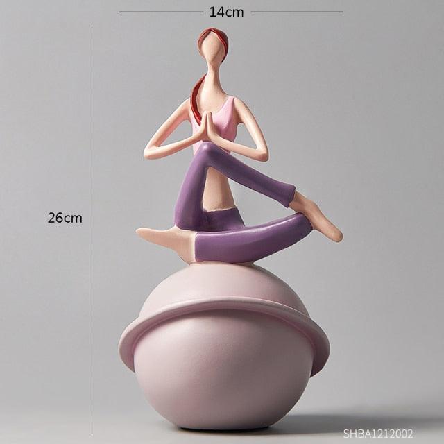 Modern Yoga Women Figurines - PAP Art Store