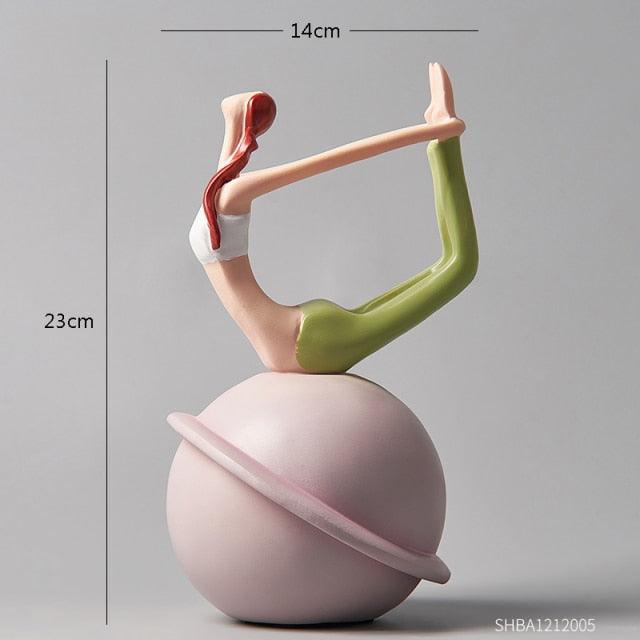 Modern Yoga Women Figurines - PAP Art Store
