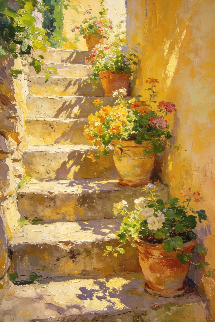 Blooming Staircase