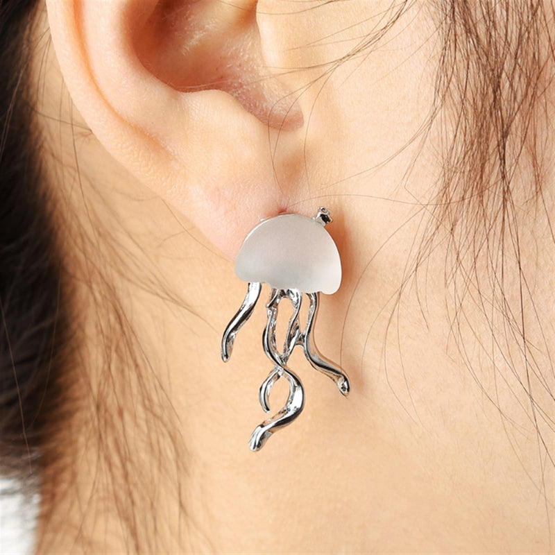 Jellyfish Stud Earrings
