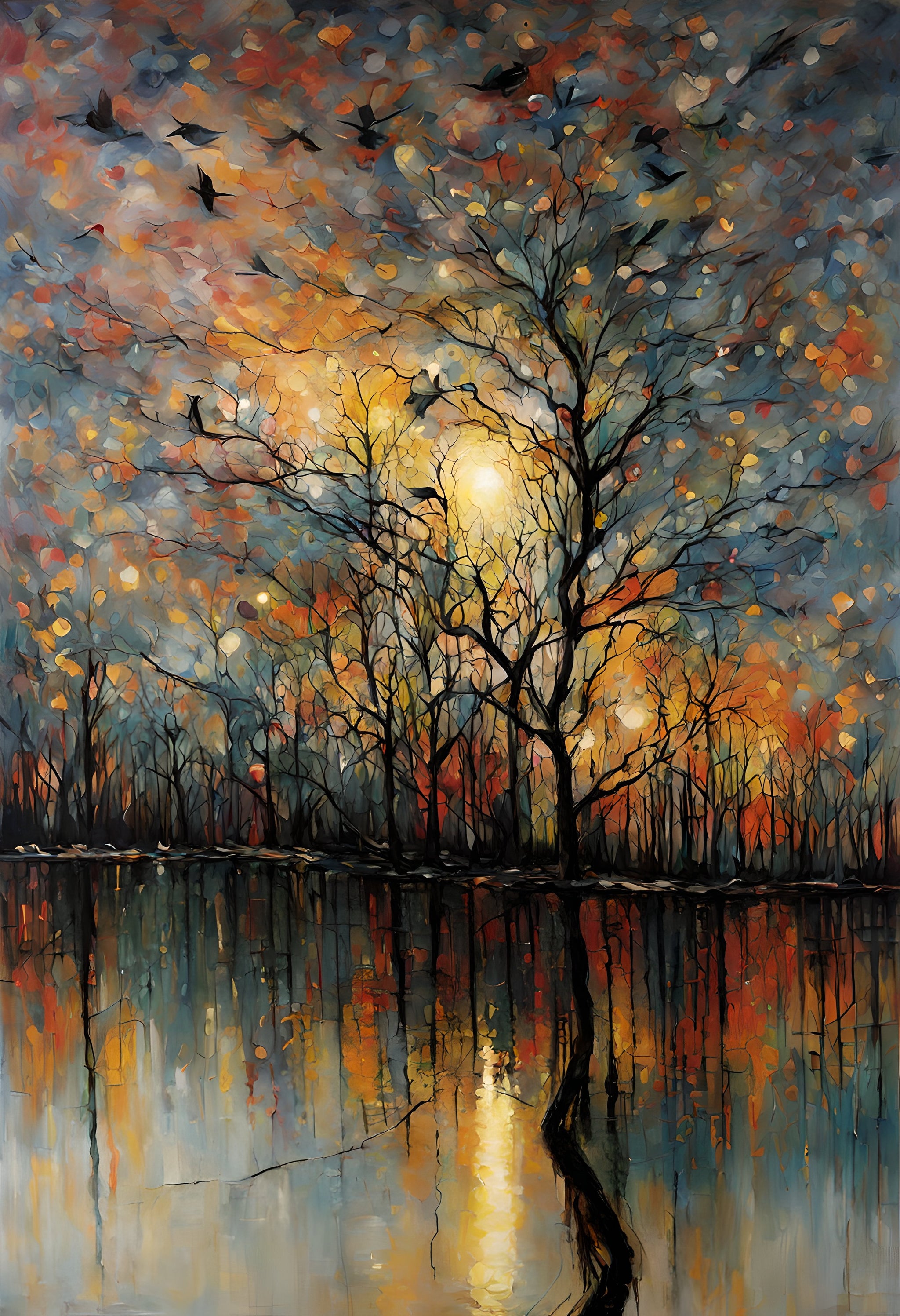 Migration through the Evening Fires