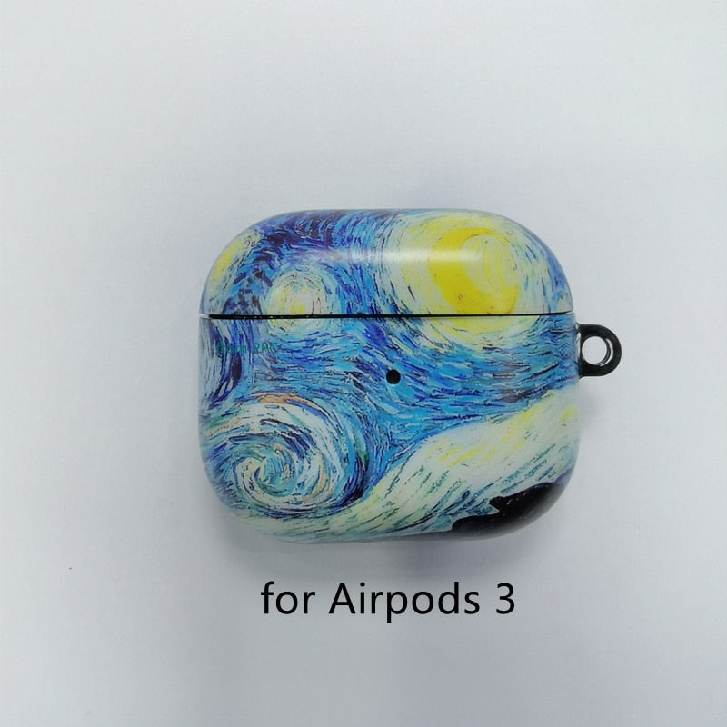 Van Gogh Inspired Airpods Case
