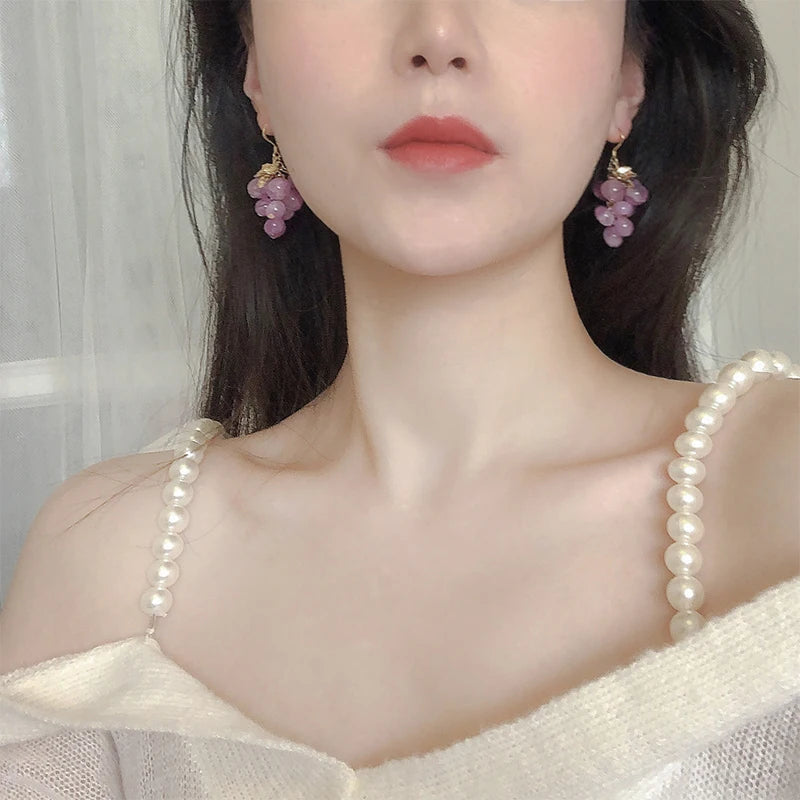 Grape Earrings