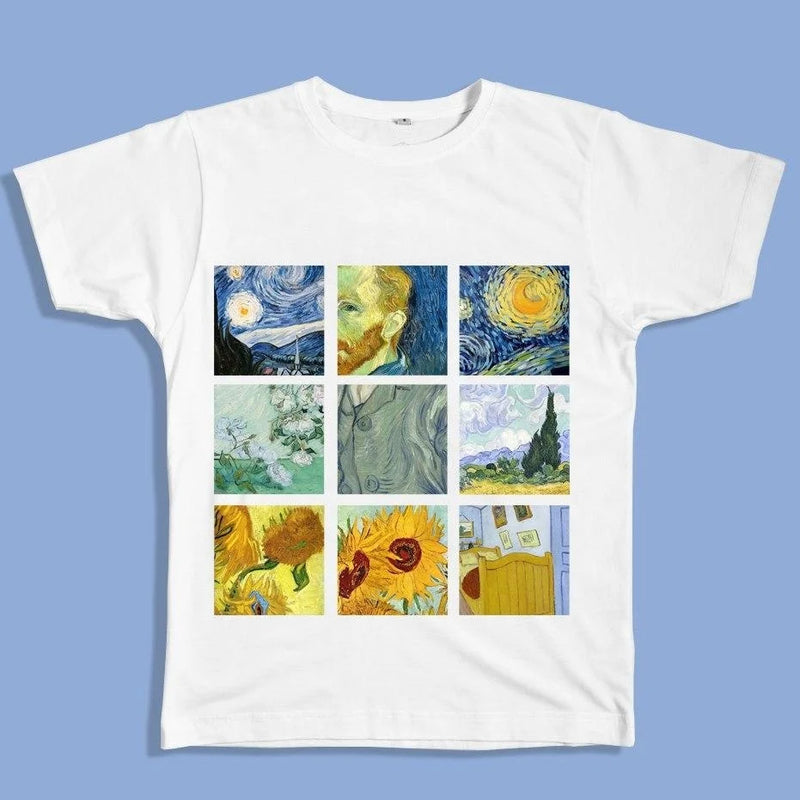 Van Gogh Artwork Collage Tee