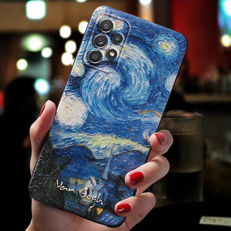 Samsung A Series 3d Gogh Case