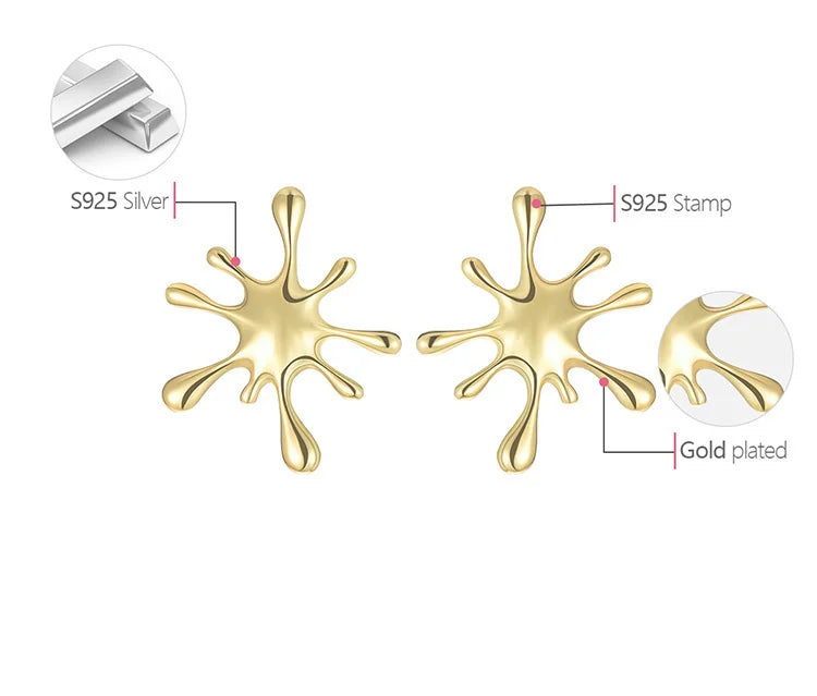 Splash Stud Earrings