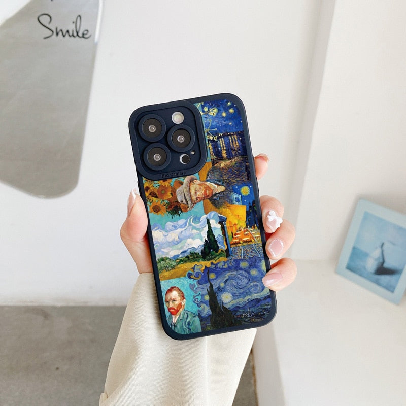Van Gogh Collage Case for iPhone