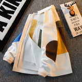 Geometric Abstract Oversized Jacket