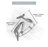 Whale adjustable Ring