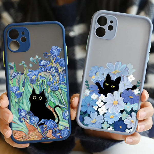 Famous artworks ft cat iphone case