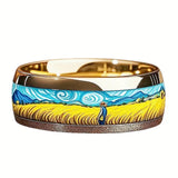 Gogh's Wheat Field Ring