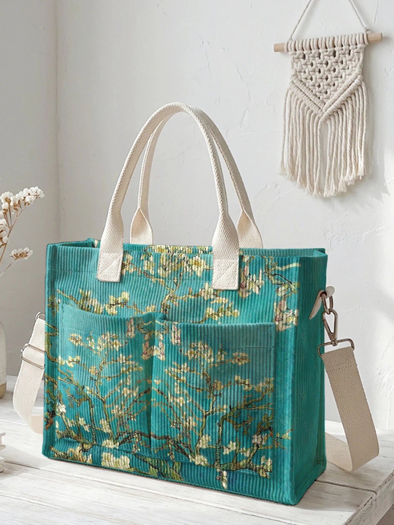 Almond Blossom Tote