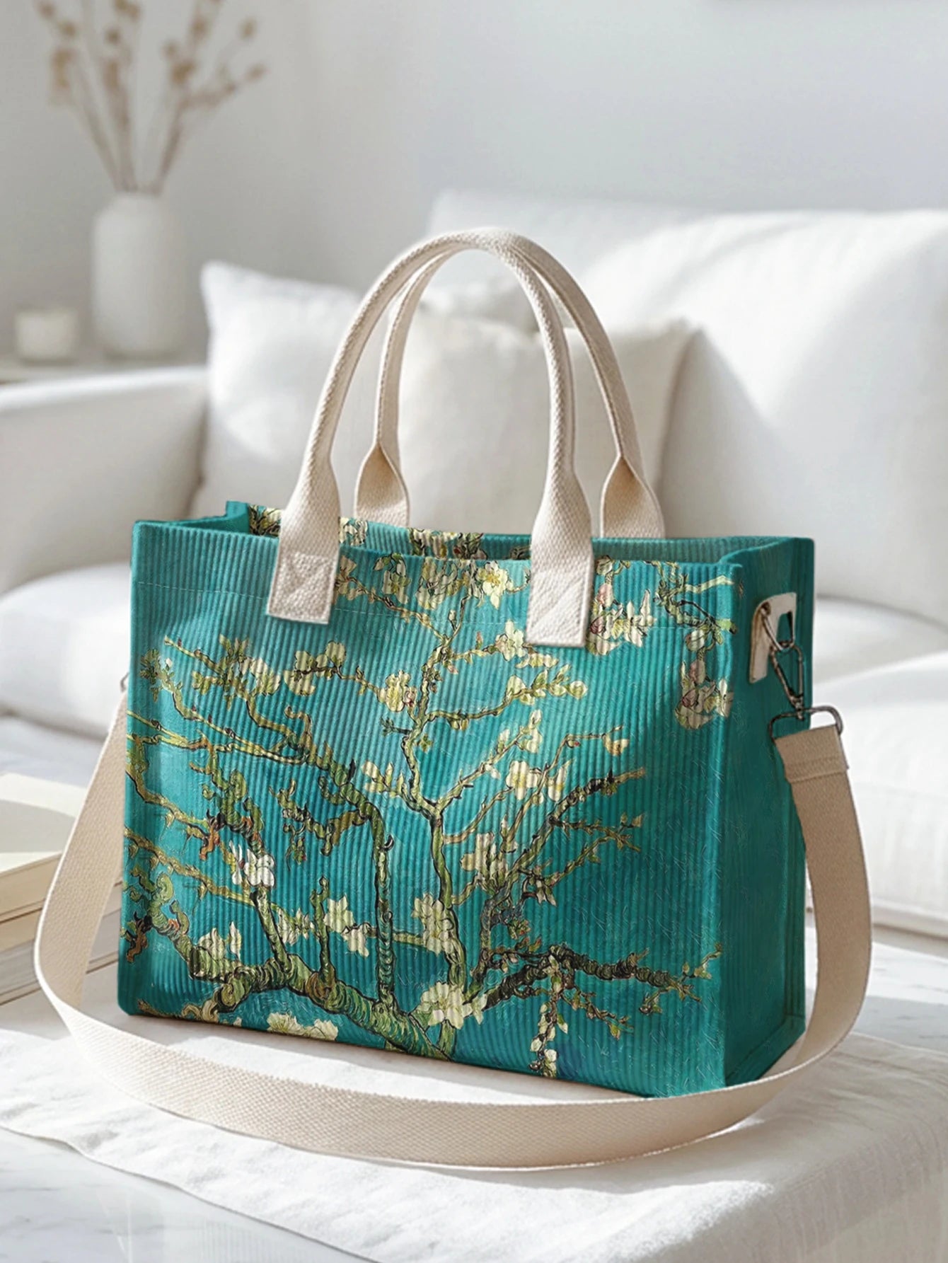 Almond Blossom Tote