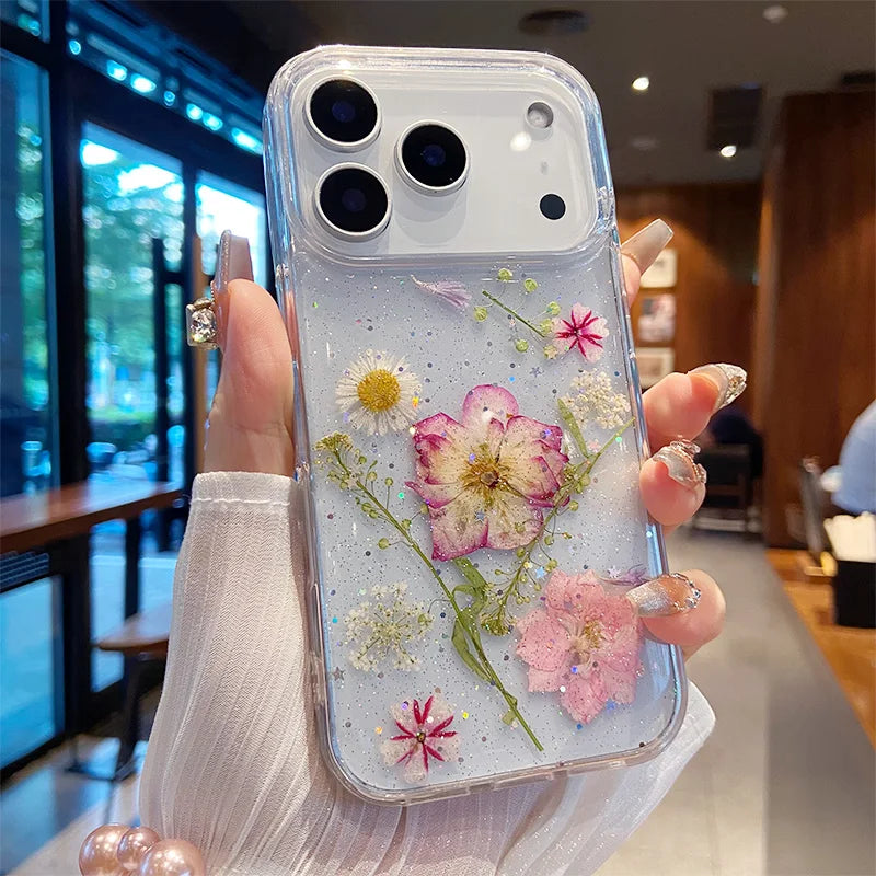 Real Dried Flower iPhone Case