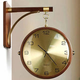 Modern Double Sided Wall Clock
