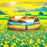 Gogh's Wheat Field Ring
