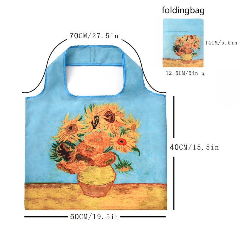 Van Gogh Foldable Storage Bag