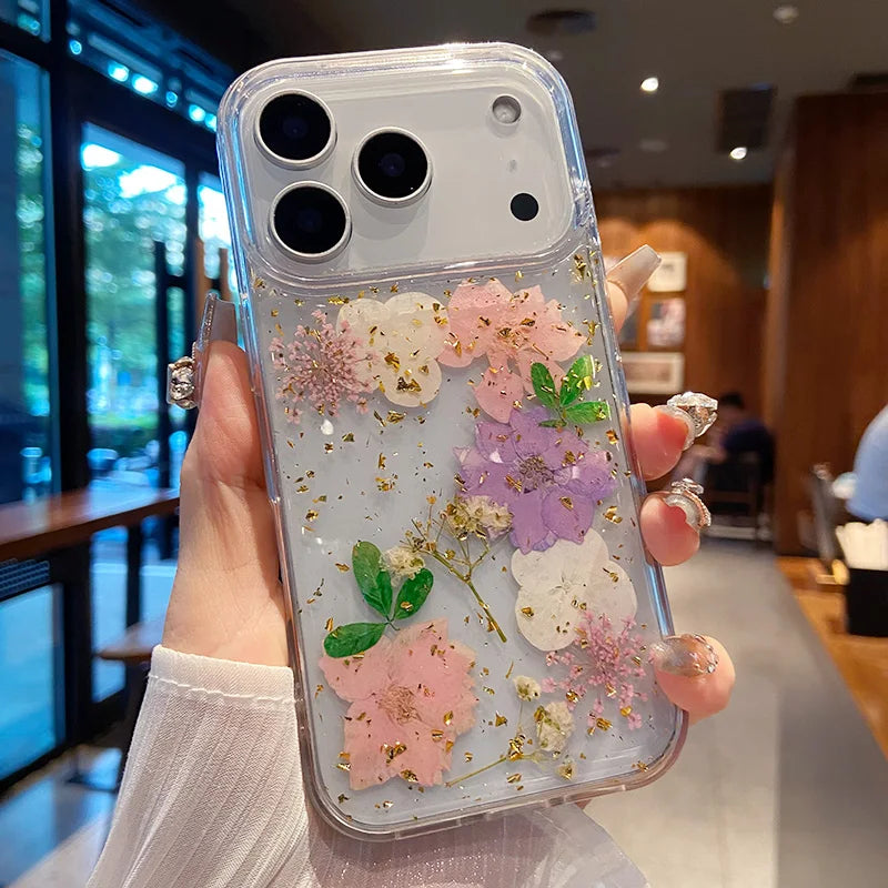Real Dried Flower iPhone Case