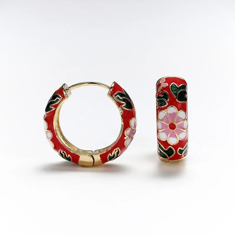 Wildflower Hoops