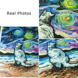 Famous Artwork ft Fun Cat Wall Art