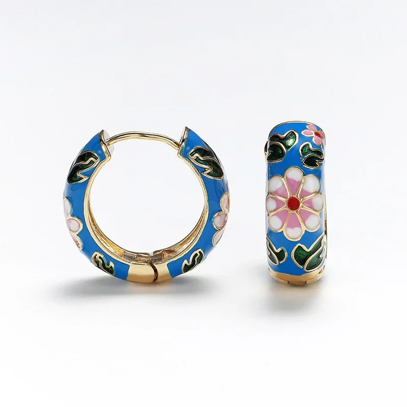 Wildflower Hoops