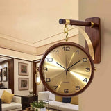 Modern Double Sided Wall Clock