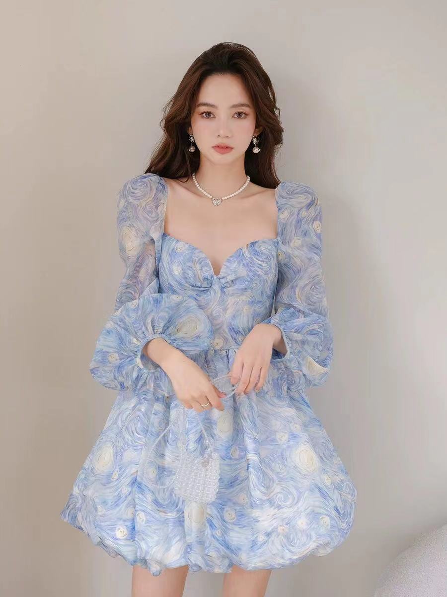 Starry Night Short Fairy Dress – PAP Art Store Starry Night Short Fairy Dress – PAP Art Store
