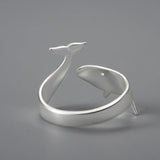 Whale adjustable Ring