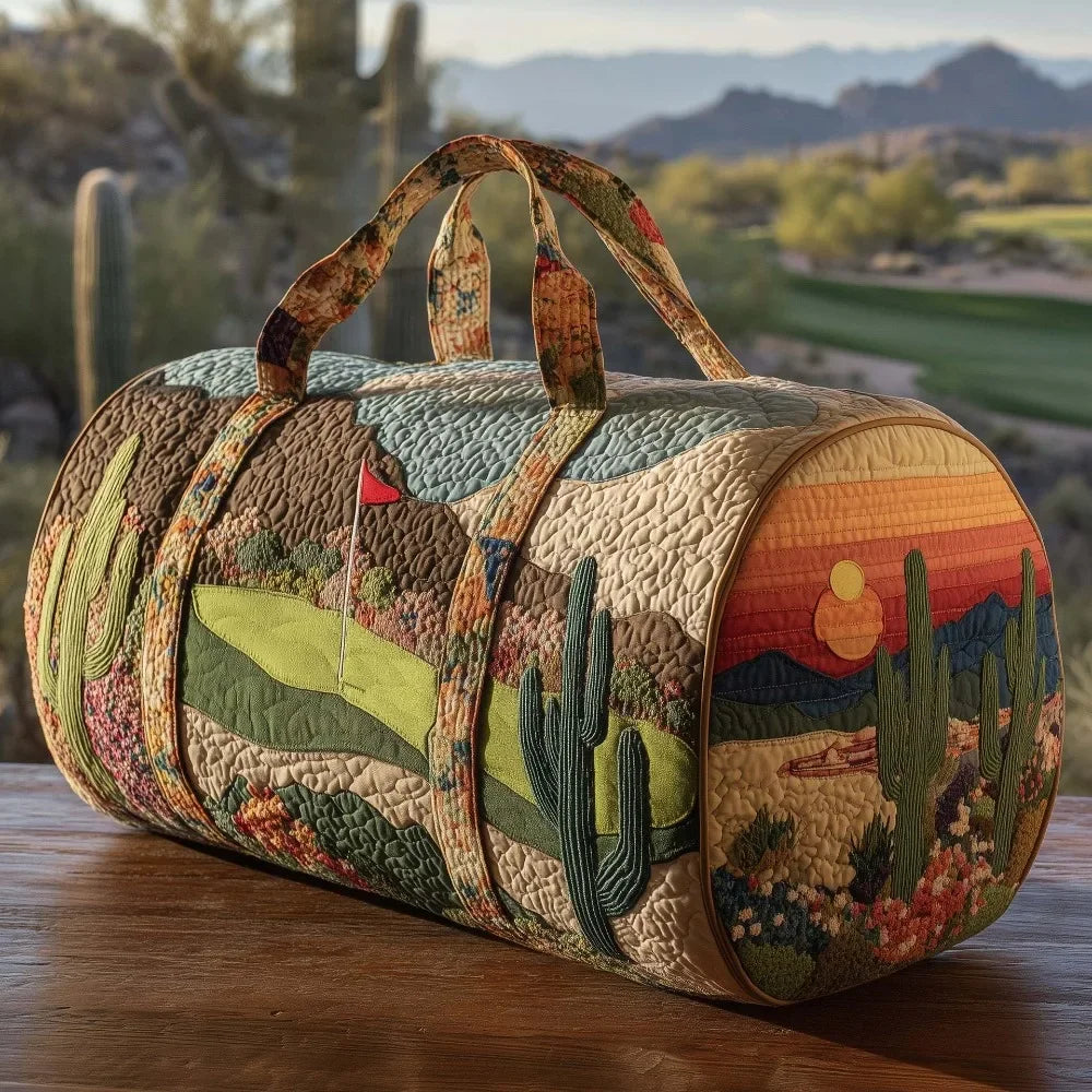 Hippie Van Quilted Duffle Bags