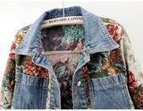Hayley Floral Denim Jacket