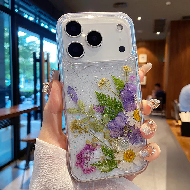 Real Dried Flower iPhone Case