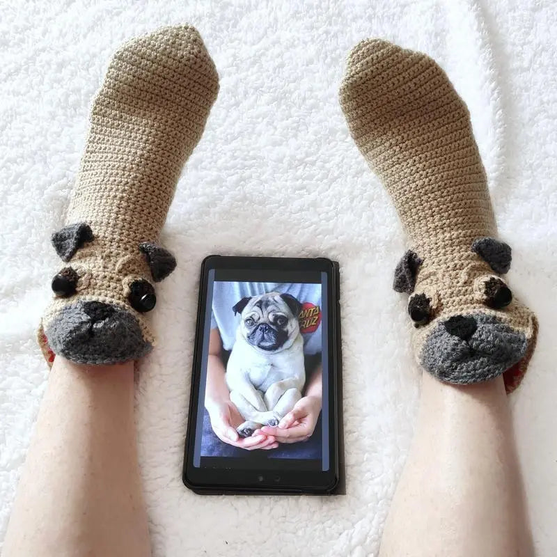 Novelty 3D Animal Knitted Socks (More Animals)