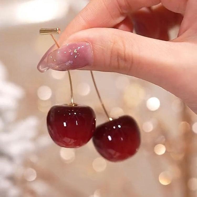 Cherry Dangle Earrings