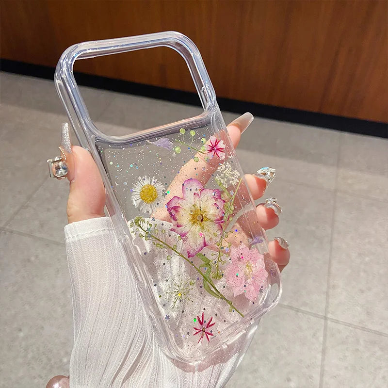 Real Dried Flower iPhone Case
