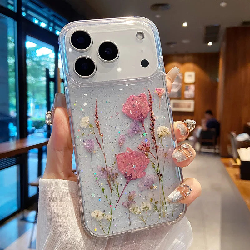 Real Dried Flower iPhone Case