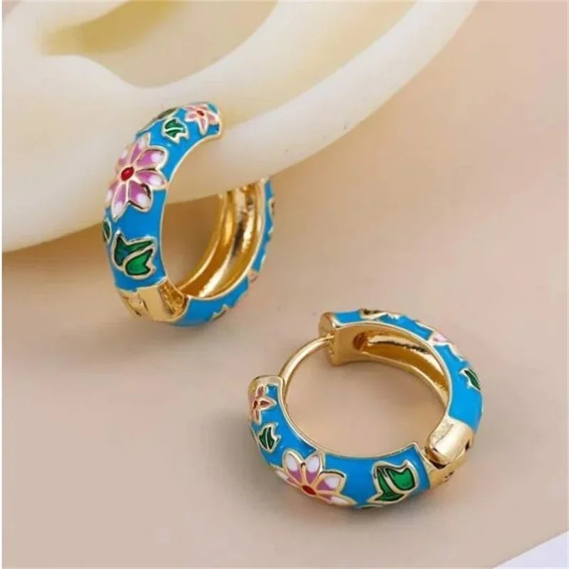 Wildflower Hoops