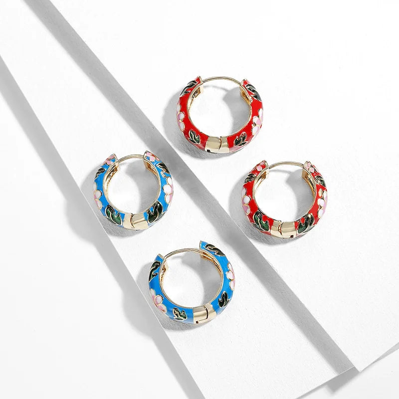 Wildflower Hoops