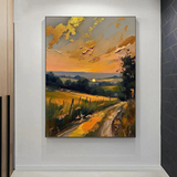 Sunset on the Country Lane