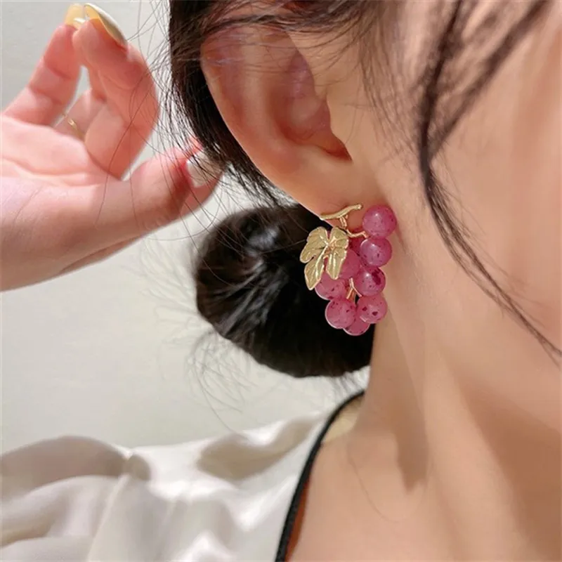 Grape Earrings