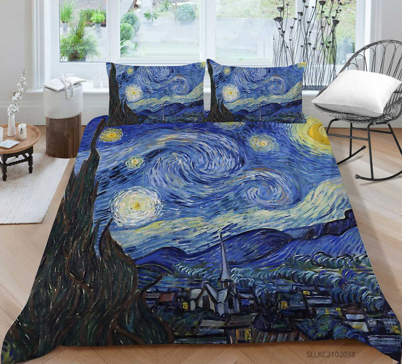 The Starry Night Bedding Duvet Cover Sets