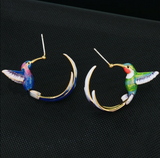 Hummingbird Earrings