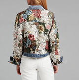 Hayley Floral Denim Jacket