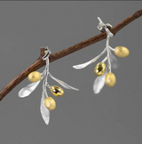 Olive Branch Earrings