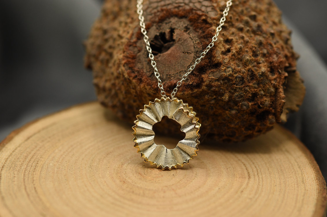 Pencil Shaving Necklace