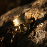 Unique Abstract Face Ring