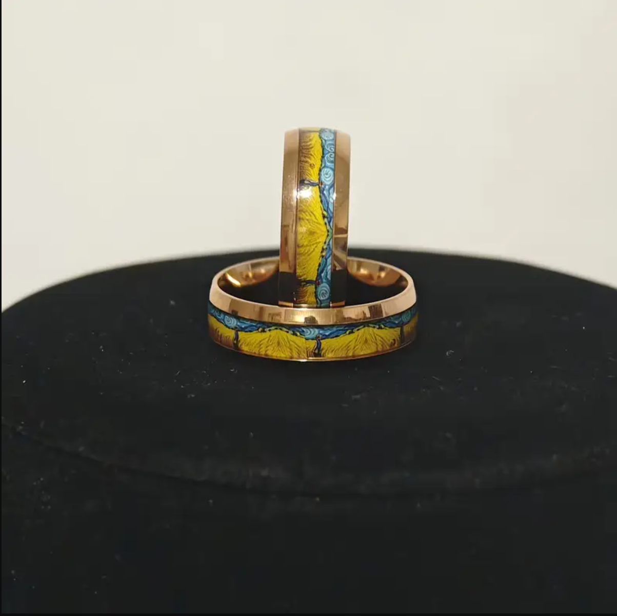 Gogh's Wheat Field Ring
