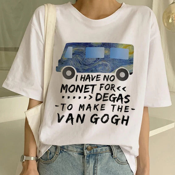 No Monet For Degas To Make The Van Gogh Shirt