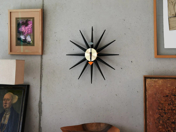 Sunburst Wall Clock
